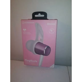 RHEA- New Hypergear Magbuds Bluetooth Aluminum Alloy Magnetic Earphones W/In Line Mic