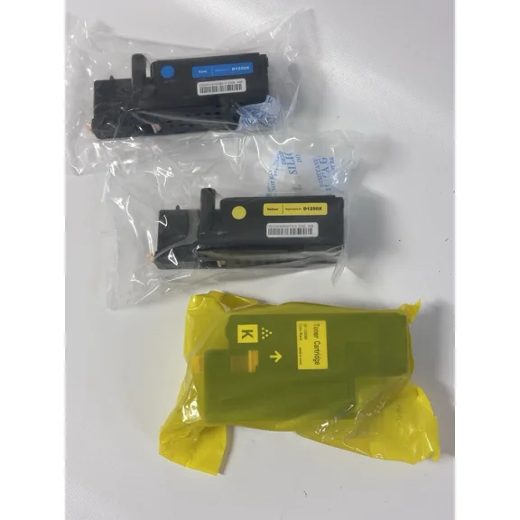 RHEA- New Laser Toner Cartridge 1250 Cyan / Yellow / Black Compatible With Dell 1250C