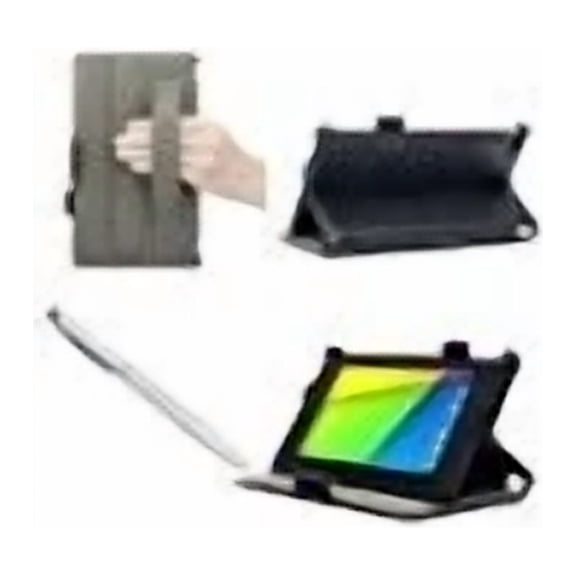 RHEA- New Nexus 7 Tablet 2Nd Gen Case Slim-Fit Multi-Angle Stand Cover Case W/ Stylus