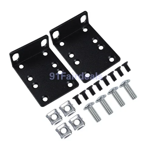 RHEA- New Rack Mount Kit Ear F Dell 3424P 3448P 3524P 3548 5524 5548 6224 6248 Switch