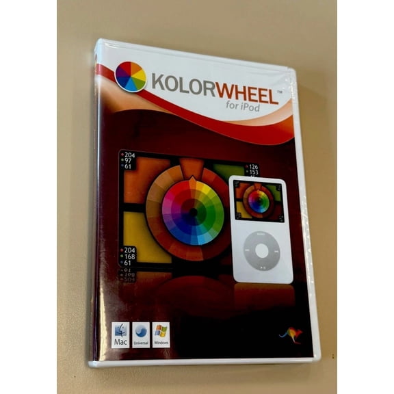 RHEA- New Sealed Kolorwheel For Ipod Windows Mac Universal Accessory Free Shipping