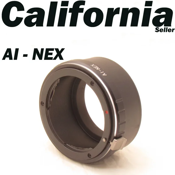 RHEA- Nikon Ai Lens Ai-S Sony Nex-3 Nex-5 Nex-C3 Nex-Vg10 Nex-5R Nex-6 Adapter E Mount
