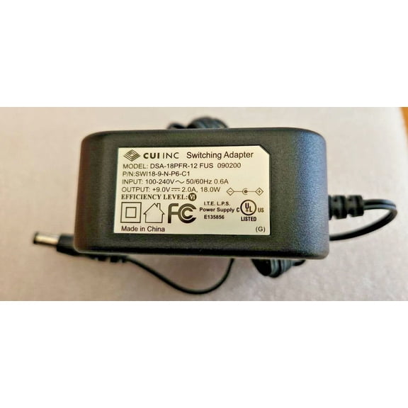 RHEA- Oem 9V Ac/Dc Adapter For At&T Ifwa40 Wireless Internet Router Hotspot Modem