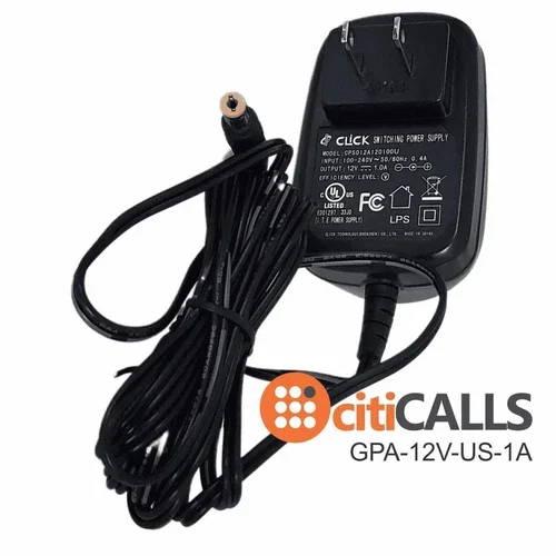 RHEA- Ovi Power Adapter 12V Us 1.0A Us Plug 100-240V 1A For Grandstream Yealink Fanvil