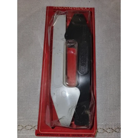 RHEA- Paterson Darkroom Print Tongs - Nib Pair Of 2: 1 Gray & 1 White Box Is Open