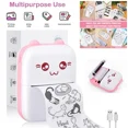 thumbnail image 1 of RHEA- Portable Mini Thermal Pocket Photo Printer Wireless Bluetooth Note Printing, 1 of 6