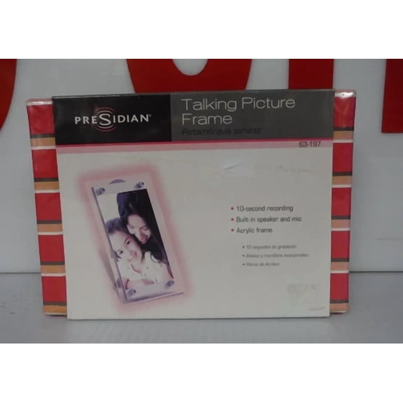 RHEA- Presidian Talking Picture Frame 63-197 Nos Factory Sealed