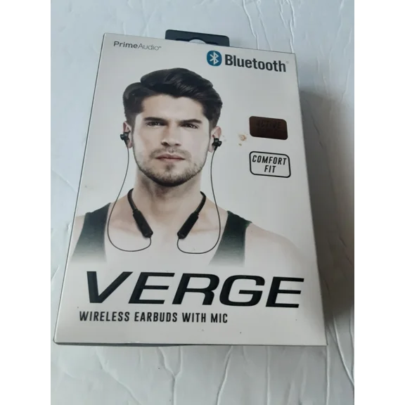 RHEA- Prime Audio Verge Wireless Bluetooth Earbuds With Mic Silver