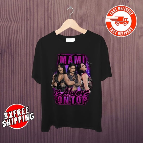 RHEA RIPLEY Tshirt:Demon In Your Dreams,Mami Is Always On Top,This Is My Brutality Tee,Brutality WRESTLING Shirt