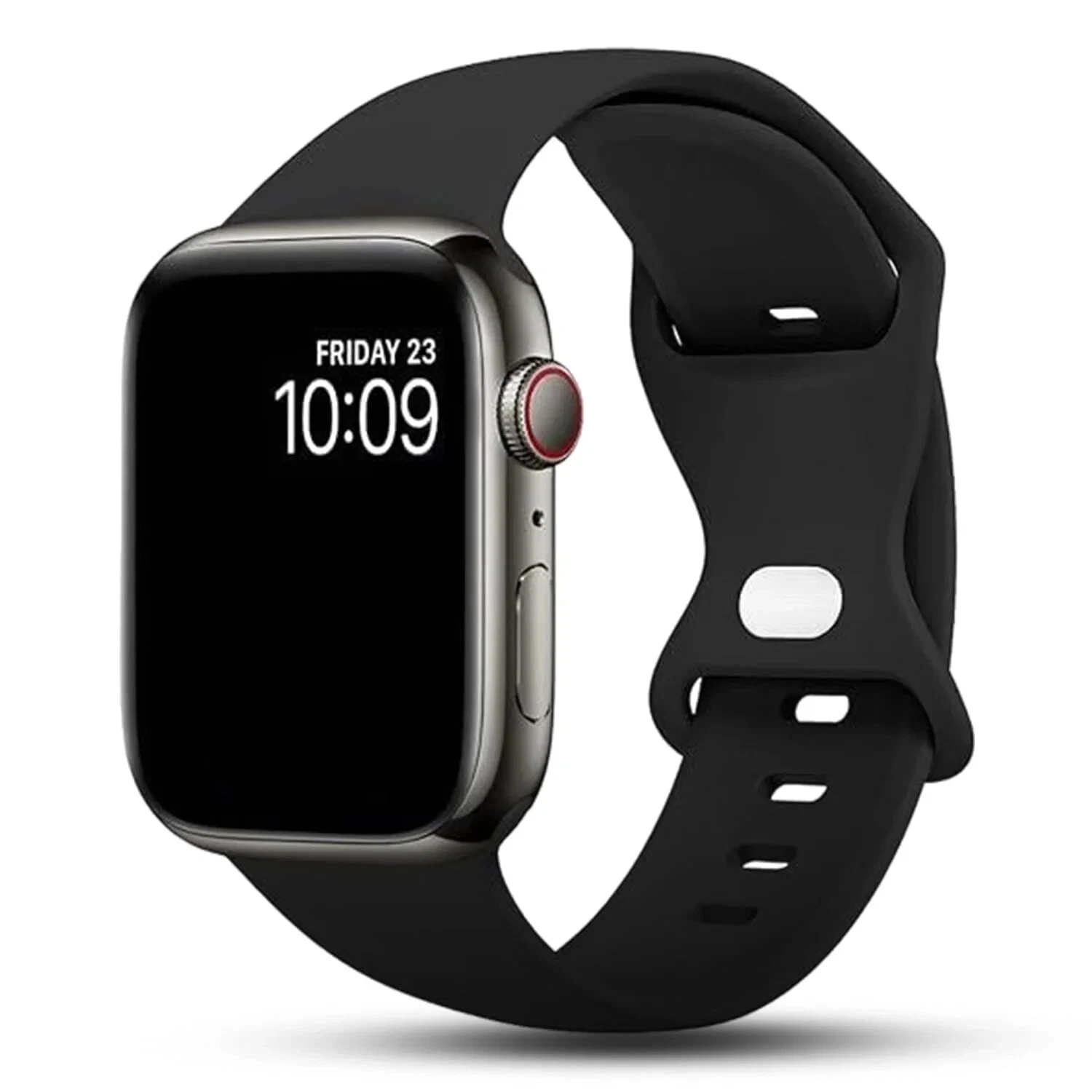 RHEA- Radenergy Shungite Silicone Bands Compatible With Apple Watch Series 30/40/41
