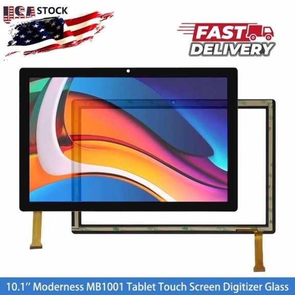 RHEA- Replacement 10.1'' Touch Screen Digitizer Glass For Moderness Mb1001 Tablet New