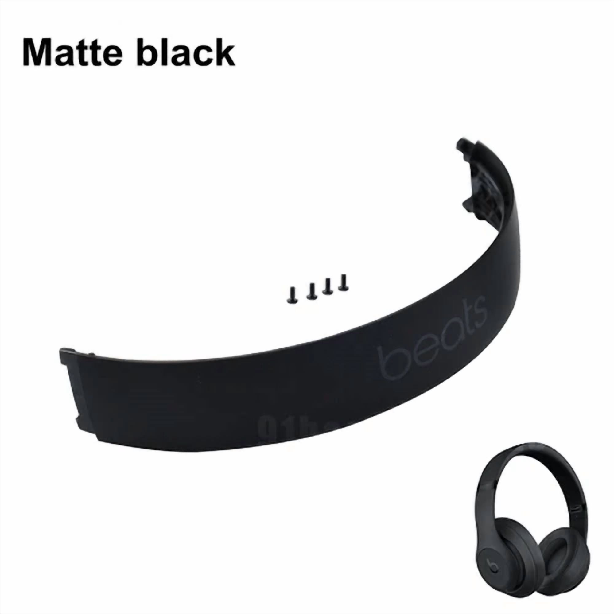 RHEA- Replacement Headband Beats By Dre Studio 3 3.0 Wireless Parts Matte Blaack
