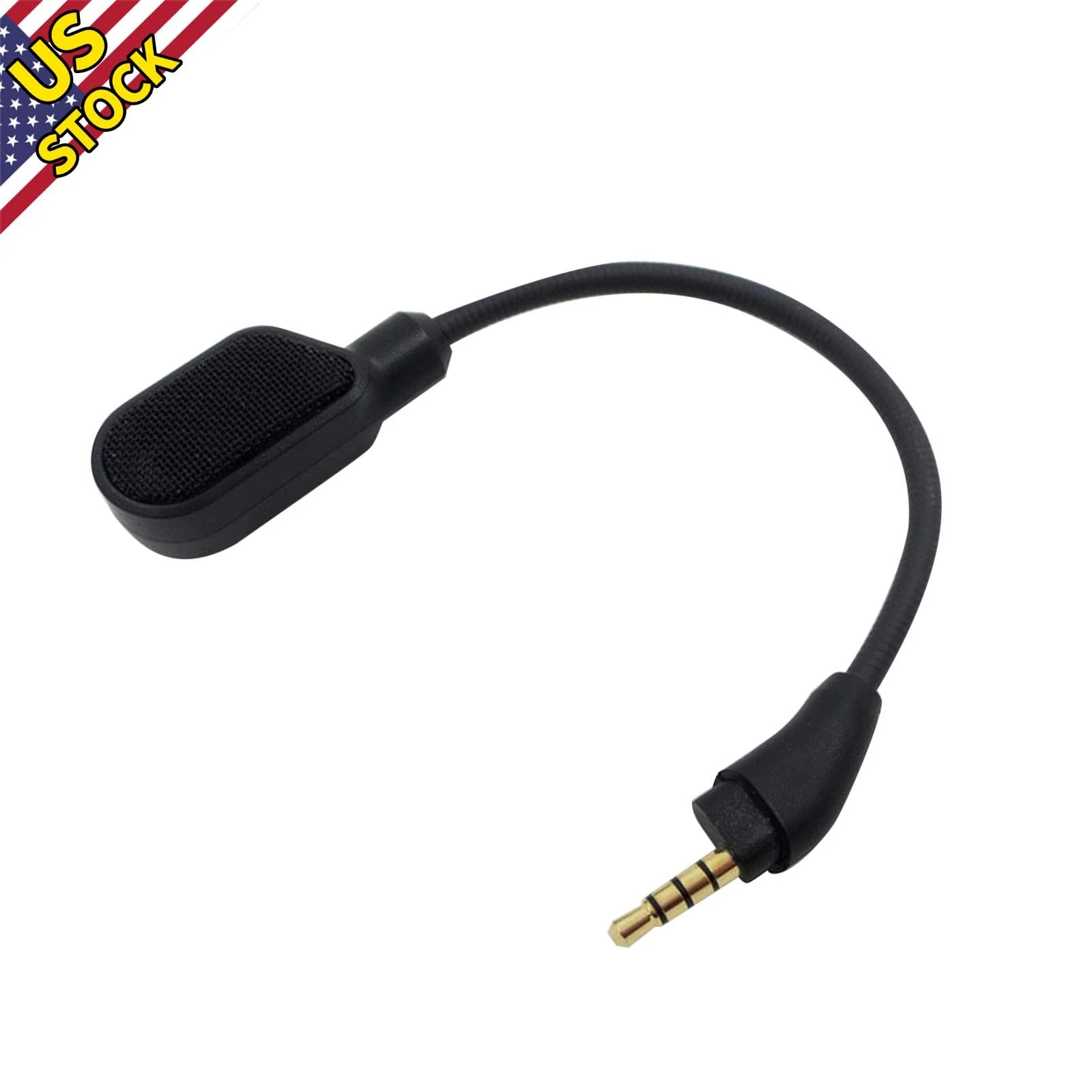 RHEA- Replacement Mic Microphone For Kingston Hyperx Cloud Iii Wireless Gaming Headset