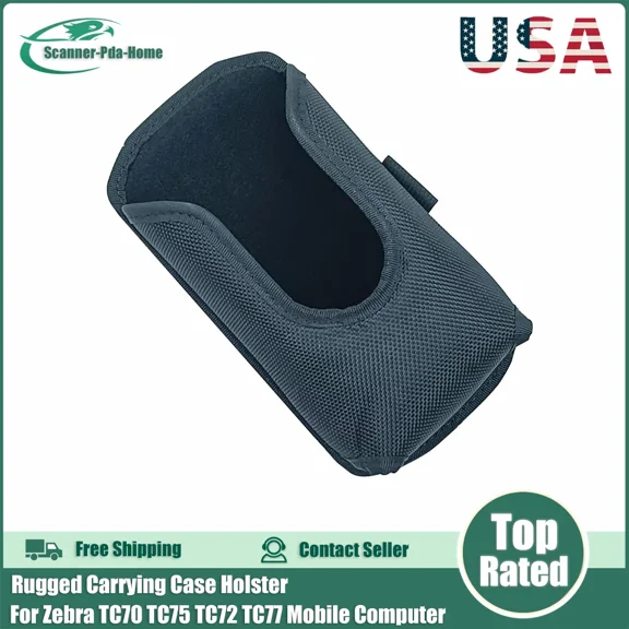 RHEA- Rugged Carrying Case Holster For Zebra Tc70 Tc75 Tc72 Tc77 Mobile Computer