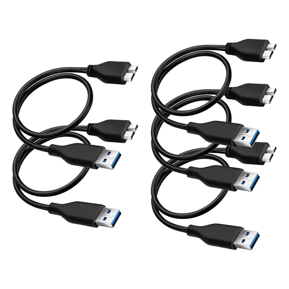 RHEA- Saitech It 45Cm Usb 3.0 Cable A To Micro B High Speed Upto 4.8 Gbps Data...