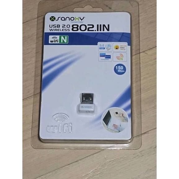 RHEA- Sanoxy Wireless Usb 2.0 150 Mbps 802.11 N Adapter