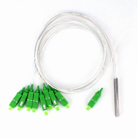 RHEA- Sc Apc Optical Plc Splitter Steel Tube Single Mode Pigtail Optical Splitter 1X8