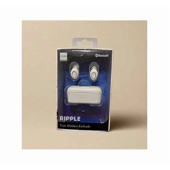 RHEA- Sealed! True Wireless Earbuds With Charging Case - Muse By Vivitar - White Nib