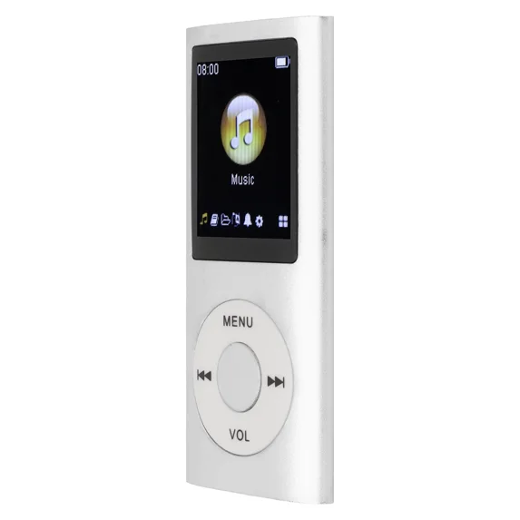 RHEA- (Silver)64G Lossless Sound Mp3 Player Portable Music Player With Lcd Screen