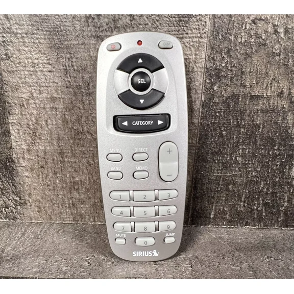 RHEA- Sirius Ssp1535 Satellite Radio Remote Control For Starmate St1 Silver