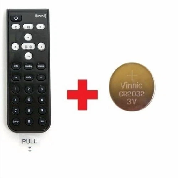 RHEA- Siriusxm Universal Remote Control W,Battery New Works With All Onyx Radios
