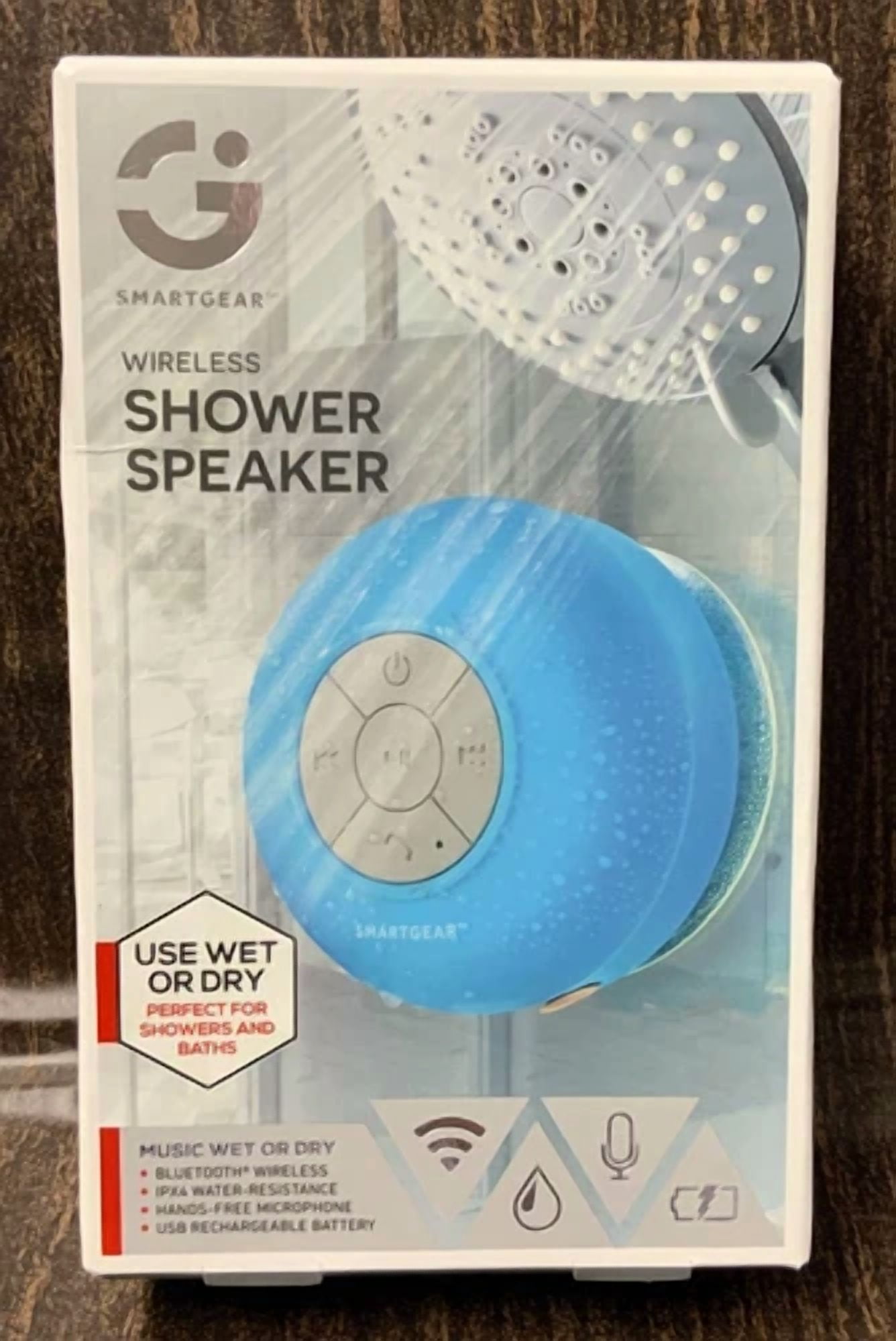 RHEA- ?? Smartgear Wireless Waterproof Shower Speaker Water Resistant ...