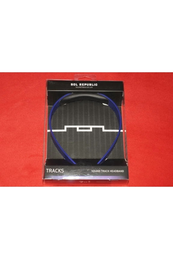 - Sol Republic Sound Track Headband Tracks & Hd Interchangeable Progressive Purple