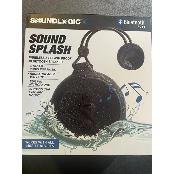 RHEA- Soundlogic Xt Sound Splash Wireless Bluetooth Speaker