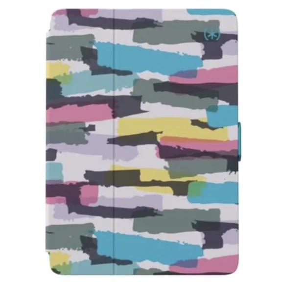 RHEA- Speck Folio Case For The Ipad Air 2019 & Pro 10.5 Inch, New, Air Brush Stripe.