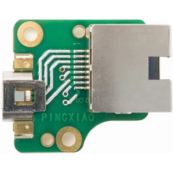 RHEA- Starlink Ethernet Adapter, Dishy V2 Original Plug (Spx) To Rj45 (T568B)