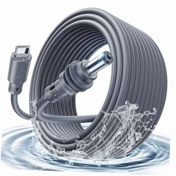 RHEA- Starlink Mini Cable 16.4Ft/5M Pd100W Starlink Mini Usb C Power Cable To Dc