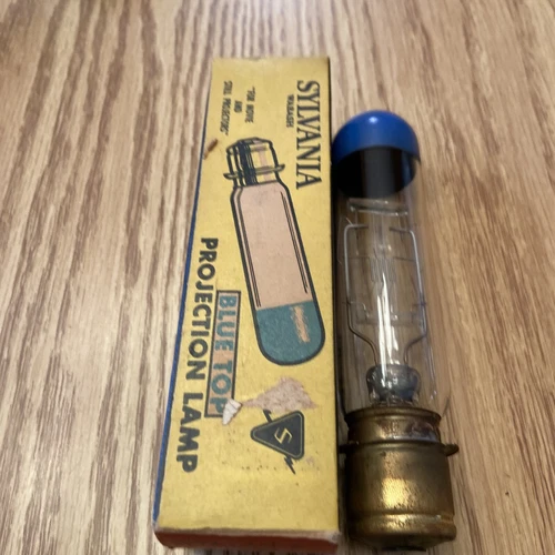 RHEA- Sylvania Cxk 120V 300W Projector Lamp Bulb- New Old Stock Vintage #Q