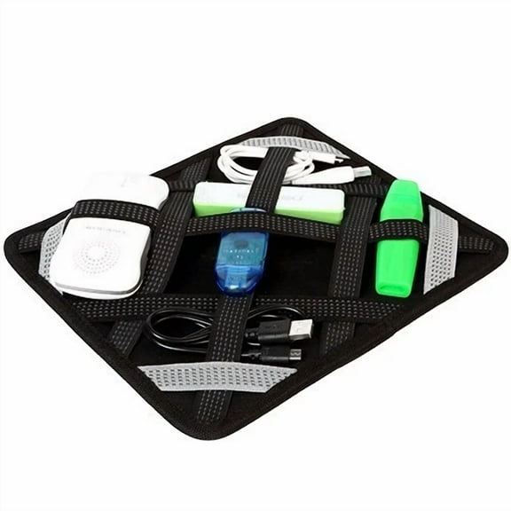 RHEA- Tablet Case Organizer Elastic Band Tablet Sleeve For 9.7In Tablets W/ Double-Sid