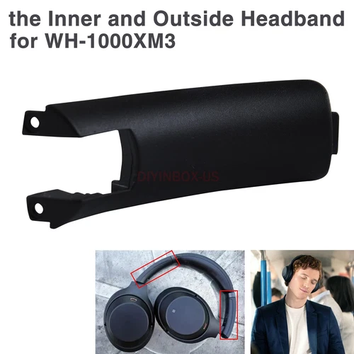 Replacement Ear Pad Cushions For Sony WH-1000XM3 Headphones - Choose Black Or Gold