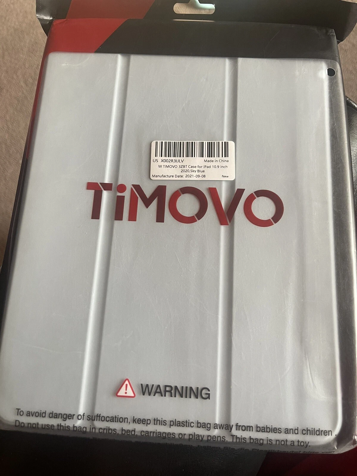 RHEA- Timovo 3Zbt Case For Ipad 10.9 Inch, Sky Blue, New In Package