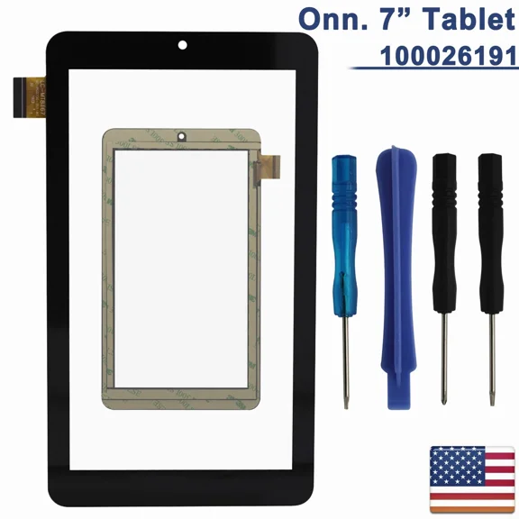 RHEA- Toolkit + Touch Screen Digitizer Glass For Onn. 7" Tablet 100026191 Px897A022