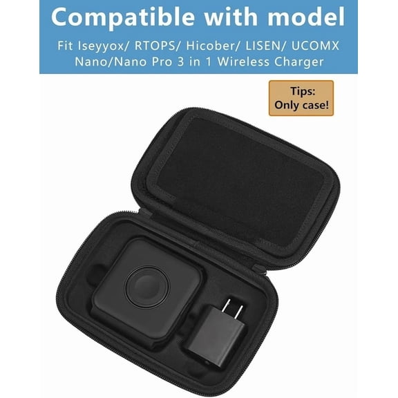 RHEA- Travel Case For Ucomx For Nano For Iseyyox For Lisen For Rtops 3 In 1 Wireless