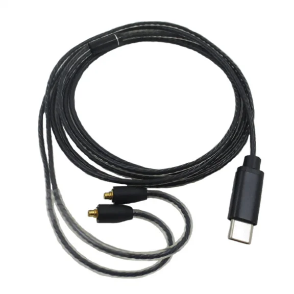 RHEA- Type-C Socket Plug Audio Cable Headphone Cord For Shure Se215 Se315 Se535