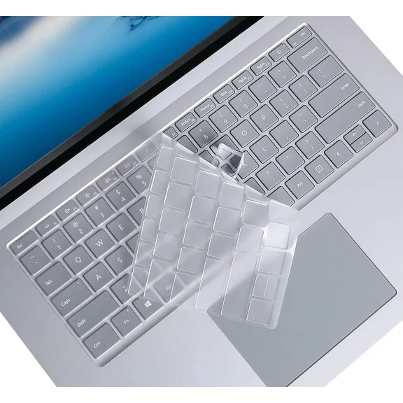 RHEA- Ultra Thin Keyboard Cover For Microsoft Surface Laptop 6 & 5 13.5" & 15", Surfac