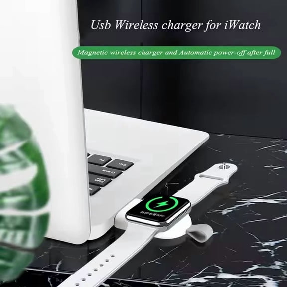 RHEA- Usb Apple Smart Watch Charging White