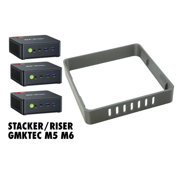 RHEA- Ventilated Stack Ring For Gmktec M5 M6 Mini Pc Cpu Stacker 5.05 ...