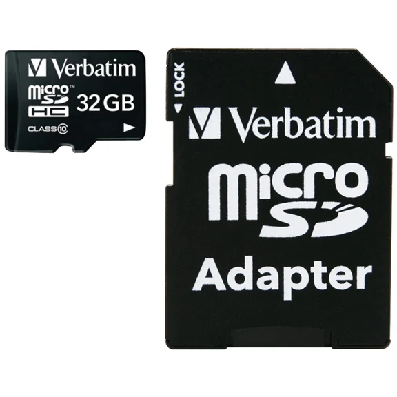 RHEA- Verbatim 44083 Microsdhc Card With Adapter (32Gb; Class 10)