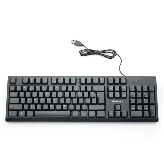 RHEA- Verbatim Universal Wired Keyboard Black (70735) Ver70735