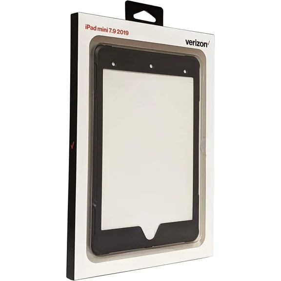 RHEA- Verizon Folio Case And Screen Protector For Ipad Mini 5Th Gen. 7.9 Inch - Black