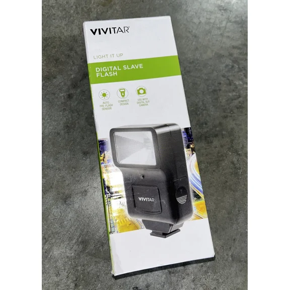 RHEA- Vivitar Light It Up Digital Slave Flash V319Af-Noc *New*