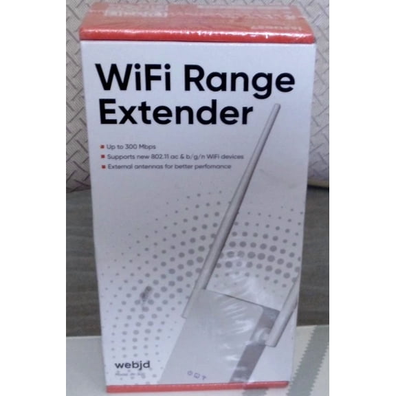 RHEA- Webjd Wifi Range Extender Up To 300 Mbps Model: Jn-300