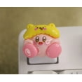thumbnail image 1 of RHEA- “Winnie The Pooh” Kirby Handmade Keycap R4 Oem White Keycap - 1Pc, 1 of 4