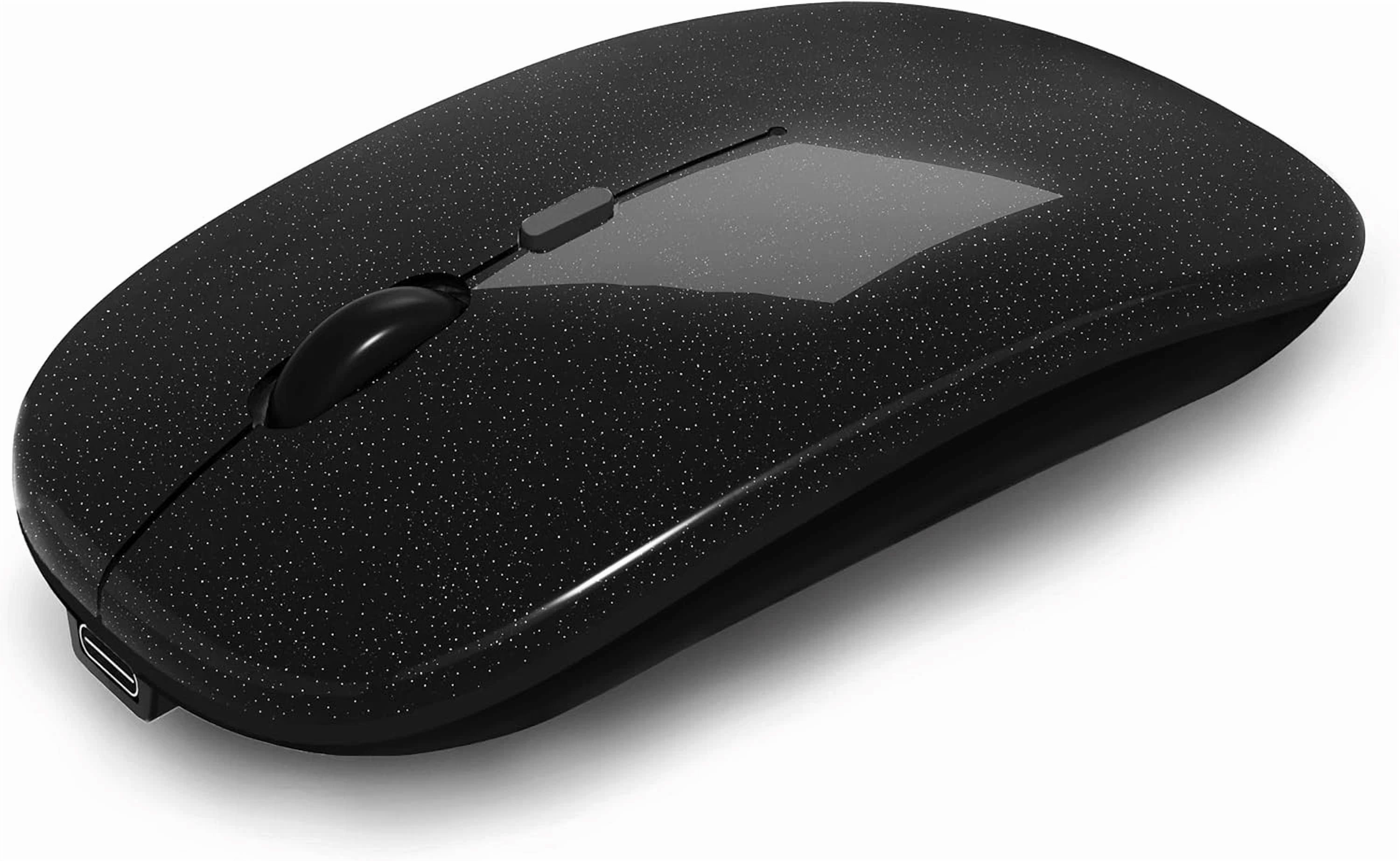 RHEA- Wireless Bluetooth 5.2 Rechargeable Mouse, Dual Mode, Silent Slim