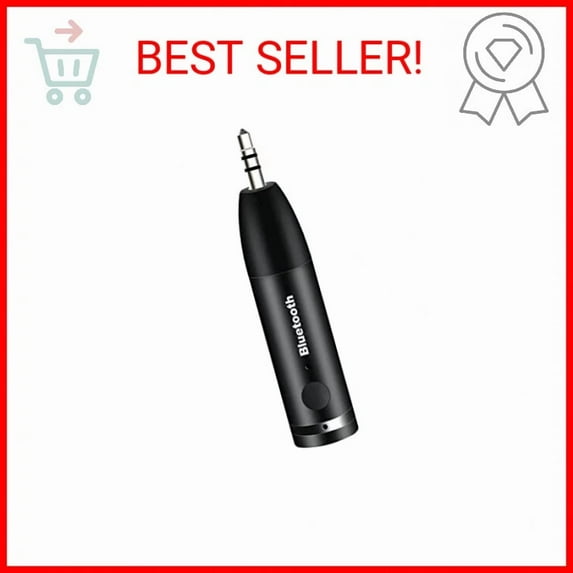 RHEA- Wireless Bluetooth Aux Adapter, Mini Portable 3.5Mm Bluetooth Aux Receiver For C