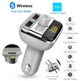thumbnail image 1 of RHEA- Wireless Handsfree Car Kit Fm Transmitter Mp3 Player Dual Usb Charger Us, 1 of 6